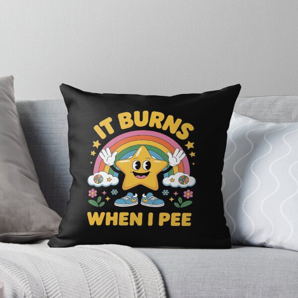 Item preview, Sarcastic Men Women It Burns When I Pee 3  designed and sold by KotexTemu.