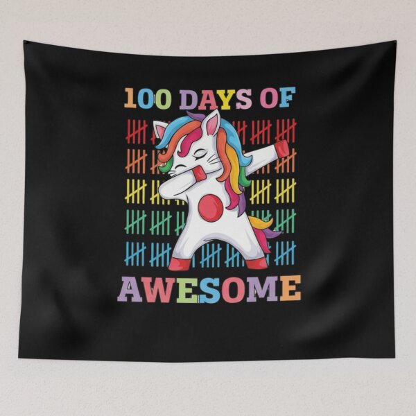 Item preview, 100 Days Of Awesome Unicorn Dab School Celebration designed and sold by SofenArt.
