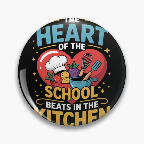 Item preview, The Heart of The School Beats in The Kitchen Cafeteria Crew  designed and sold by InspiredFoul.