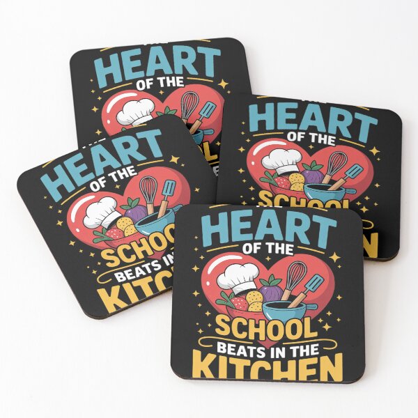 Item preview, The Heart of The School Beats in The Kitchen Cafeteria Crew  designed and sold by InspiredFoul.