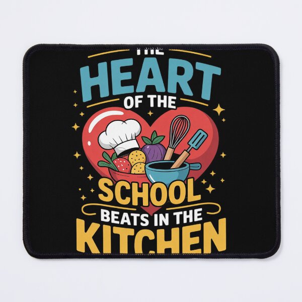Item preview, The Heart of The School Beats in The Kitchen Cafeteria Crew designed and sold by InspiredFoul.