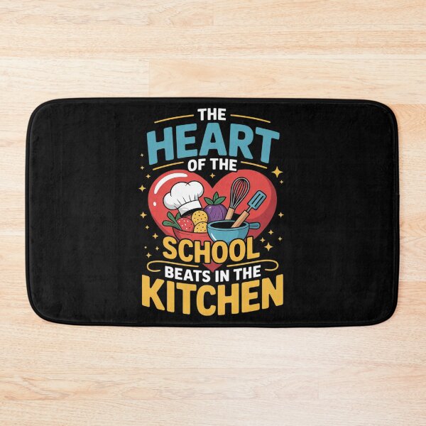 Item preview, The Heart of The School Beats in The Kitchen Cafeteria Crew  designed and sold by InspiredFoul.