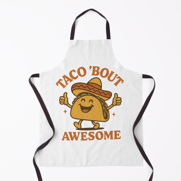Item preview, Taco 'Bout Awesome Funny Food Pun designed and sold by LaughLab Apparel.