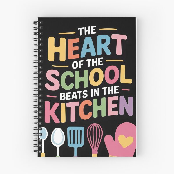 Item preview, The Heart Of The School Beats In The Kitchen Cafeteria Worke  designed and sold by InspiredFoul.