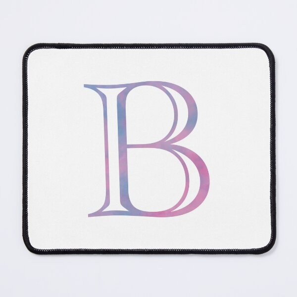 Item preview, Pastel burst letter B designed and sold by benvenuto a casa.