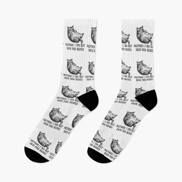 Item preview, Gifts Funny For Women Quote,Cat Mother I Am But Skin and Bones designed and sold by BornBorn.