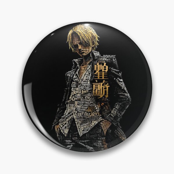 Item preview, Golden Typography Anime Gentleman | Japanese Letter Art Suit Portrait designed and sold by Dyan4.