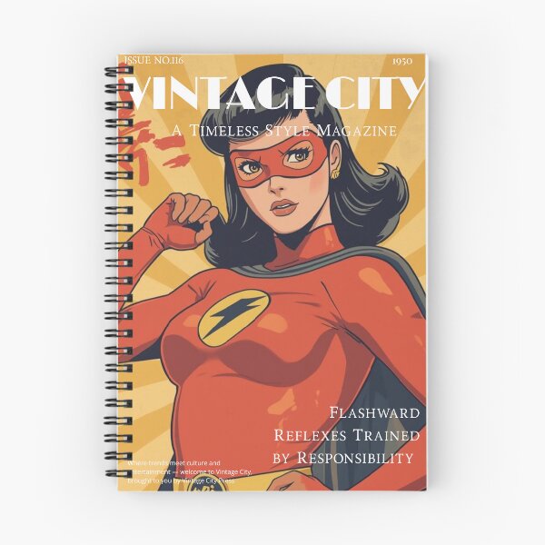 Item preview, Vintage Female Strongest Superhero  designed and sold by Vintage City.