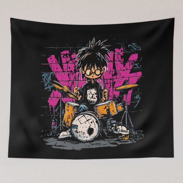 Item preview, Drummer designed and sold by StudioRedKoala.