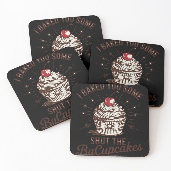 Item preview, Vintage I Just Baked You Some Shut The Fucupcakes Funny  designed and sold by KotexTemu.