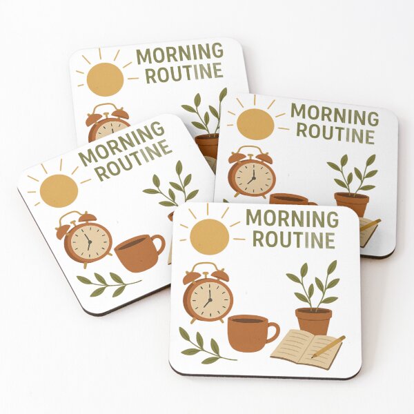 Item preview, Morning Routine – Cozy Slow Living Illustration designed and sold by thtCMRAguy.