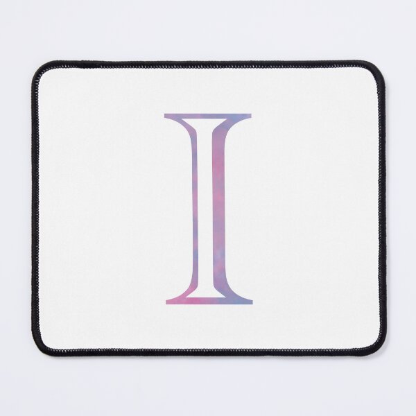 Item preview, Pastel burst letter I designed and sold by benvenuto a casa.