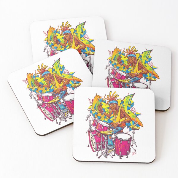 Item preview, Drummer designed and sold by StudioRedKoala.