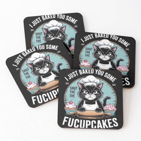 Item preview, Vintage I Just Baked You Some Shut The Fucupcakes Funny  designed and sold by KotexTemu.