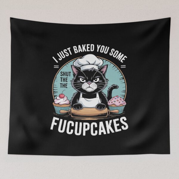 Item preview, Vintage I Just Baked You Some Shut The Fucupcakes Funny  designed and sold by KotexTemu.