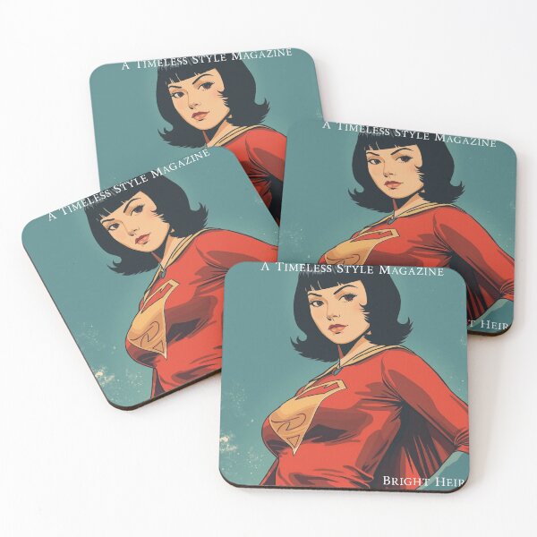 Item preview, Vintage Female Young Superhero  designed and sold by Vintage City.