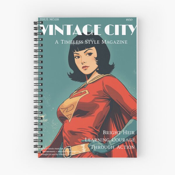 Item preview, Vintage Female Young Superhero  designed and sold by Vintage City.
