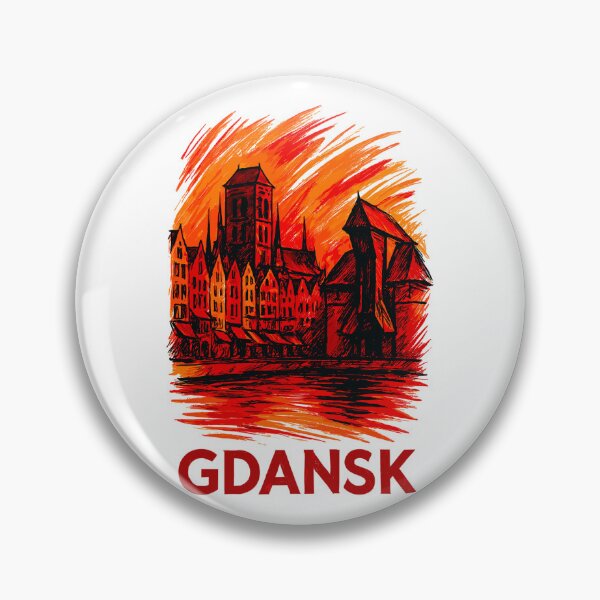 Item preview, Gdansk Gdańsk City Poland Polska Patriot Gift designed and sold by Pineapple-Tree.