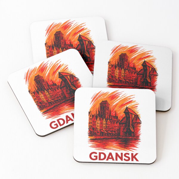 Item preview, Gdansk Gdańsk City Poland Polska Patriot Gift designed and sold by Pineapple-Tree.