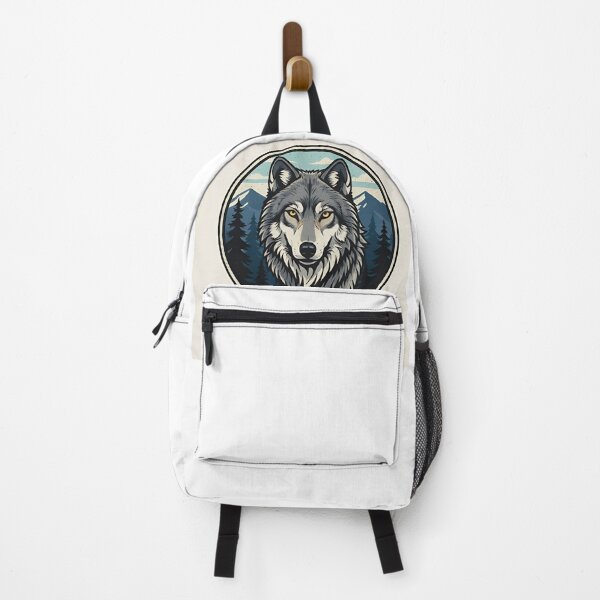 Item preview, Northern Spirit Wolf – Wilderness Emblem designed and sold by Next-level-arts.