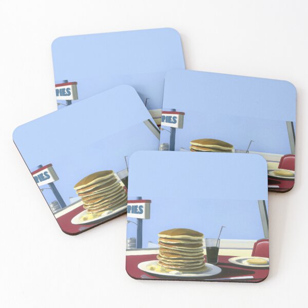 Item preview, Pancake Stack Illustration – Cozy Breakfast Food Art designed and sold by PancakeStation.