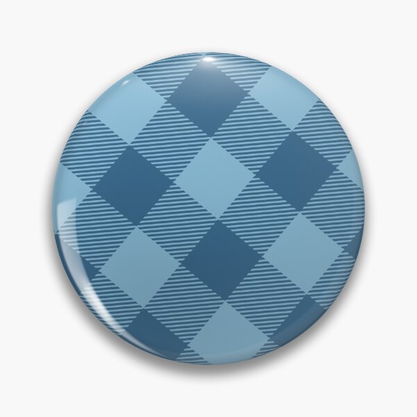Item preview, Modern Blue Checkered Gingham - Abstract Geometric Shape Pattern - Dads Day Gifts designed and sold by RoyalStarsPatts.