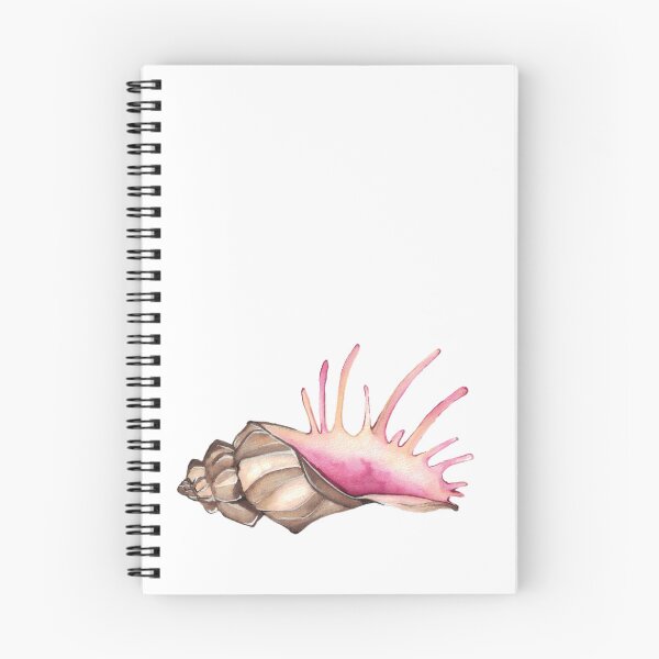 Item preview, Watercolor Conch Shell designed and sold by SaskyaFate.