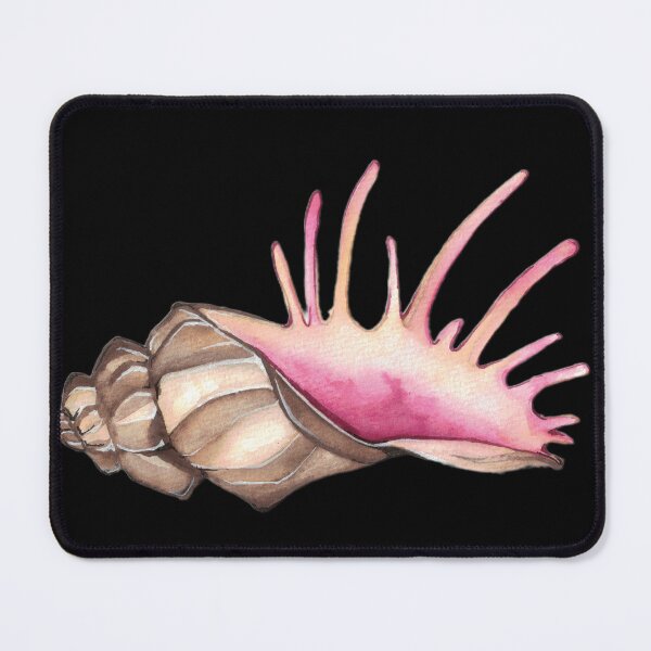 Item preview, Watercolor Conch Shell designed and sold by SaskyaFate.