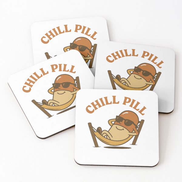 Item preview, Chill Pill Funny Relaxing Design designed and sold by LaughLab Apparel.