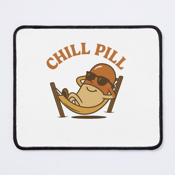Item preview, Chill Pill Funny Relaxing Design designed and sold by LaughLab Apparel.