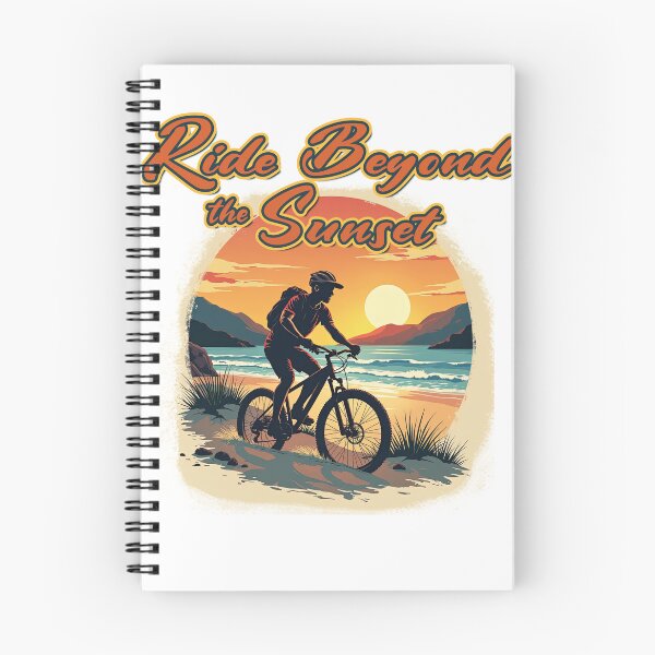 Item preview, MTB - Mountainbiker - Ride Beyond the Sunset designed and sold by Imaagica.