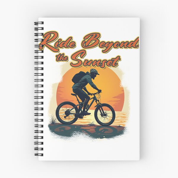 Item preview, MTB - Mountainbiker - Ride Beyond the Sunset designed and sold by Imaagica.