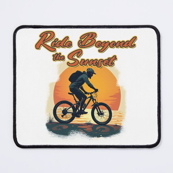 Item preview, MTB - Mountainbiker - Ride Beyond the Sunset designed and sold by Imaagica.