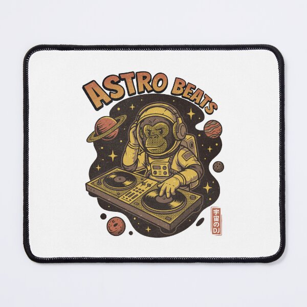 Item preview, Astro Beats Space DJ Illustration designed and sold by tollaru.