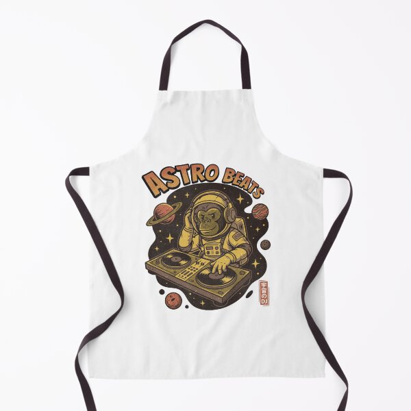 Item preview, Astro Beats Space DJ Illustration designed and sold by tollaru.