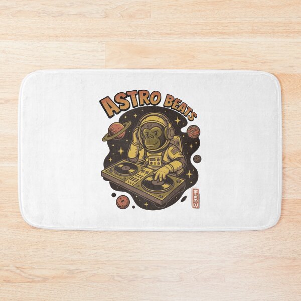 Item preview, Astro Beats Space DJ Illustration designed and sold by tollaru.