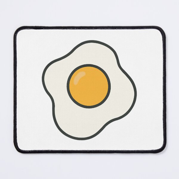 Item preview, Fried egg deluxe - round, yellow, mouth-watering designed and sold by KnlDsgn.