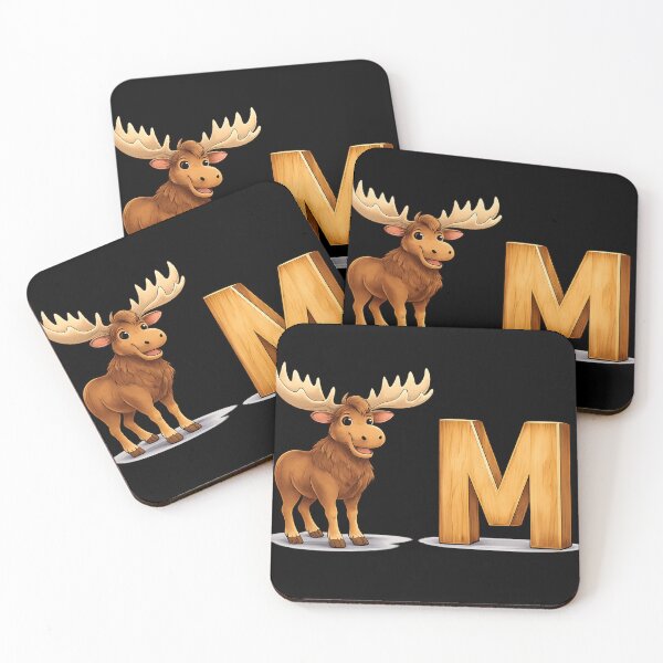 Item preview, Alphabet: M for Moose designed and sold by halibutgoatramb.
