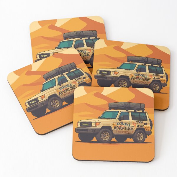 Item preview, Adventure 4x4 Desert Illustration | Rugged Off-Road SUV Artwork for Outdoor Enthusiasts designed and sold by KrintoryTees.
