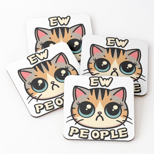 Item preview, Ew People Funny Cat designed and sold by oynipshop.