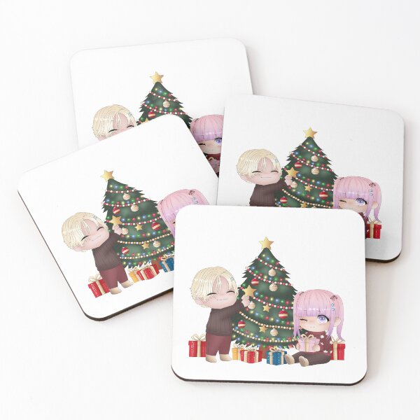 Item preview, Rayan & Nora Decorating the Tree designed and sold by Shizukodrawing.