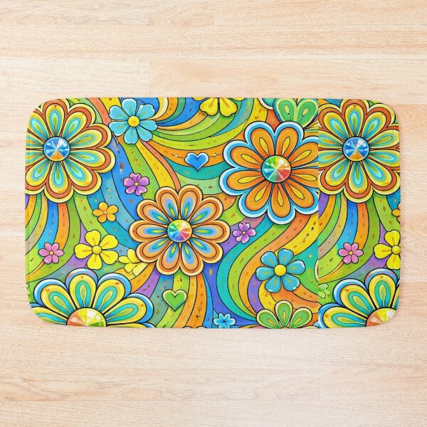 Item preview, Psychedelic Floral Pattern designed and sold by Maverickystore.