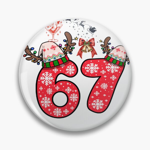 Item preview, Vintage 67 Christmas – Limited Edition Holiday Birthday Design” designed and sold by Fouziaart08.