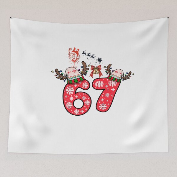 Item preview, Vintage 67 Christmas – Limited Edition Holiday Birthday Design” designed and sold by Fouziaart08.