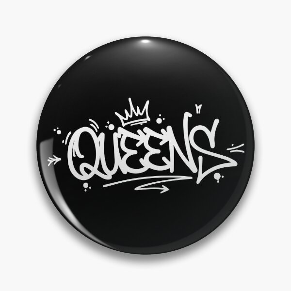 Item preview, Queens New York Graffiti Design - Old School Hip Hop & Rap Culture Inspired Artwork designed and sold by Design Atlas.