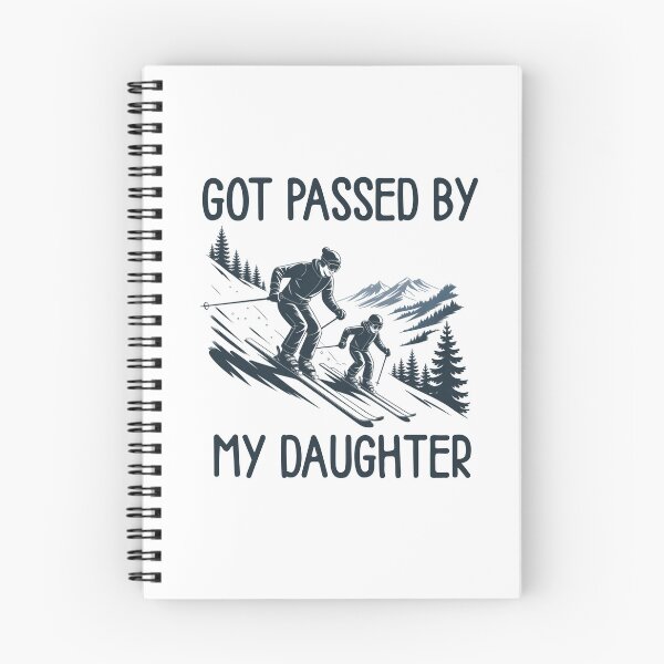 Item preview,  Got Passed by My Daughter Funny Skiing designed and sold by ZACK ART.