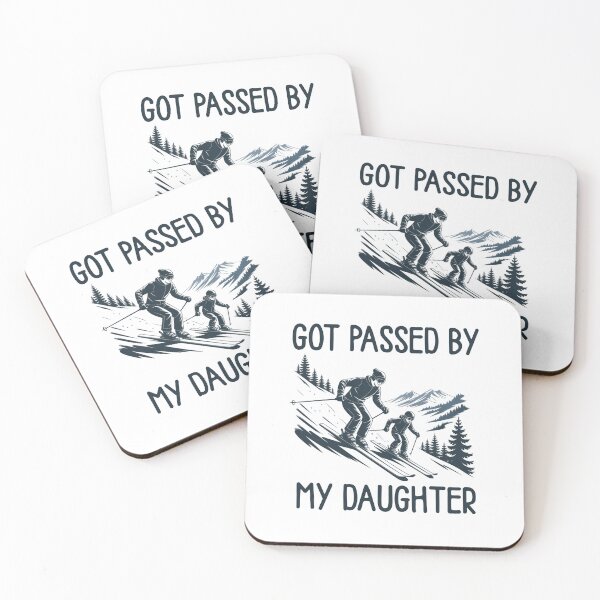 Item preview,  Got Passed by My Daughter Funny Skiing designed and sold by ZACK ART.