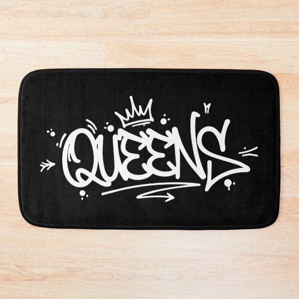 Item preview, Queens New York Graffiti Design - Old School Hip Hop & Rap Culture Inspired Artwork designed and sold by Design Atlas.