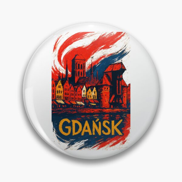 Item preview, Gdansk Gdańsk City Poland Polska Patriot Gift designed and sold by Pineapple-Tree.
