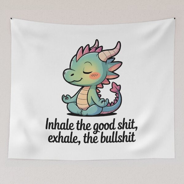 Item preview, Exhale the bullshit designed and sold by BohoShopHU.